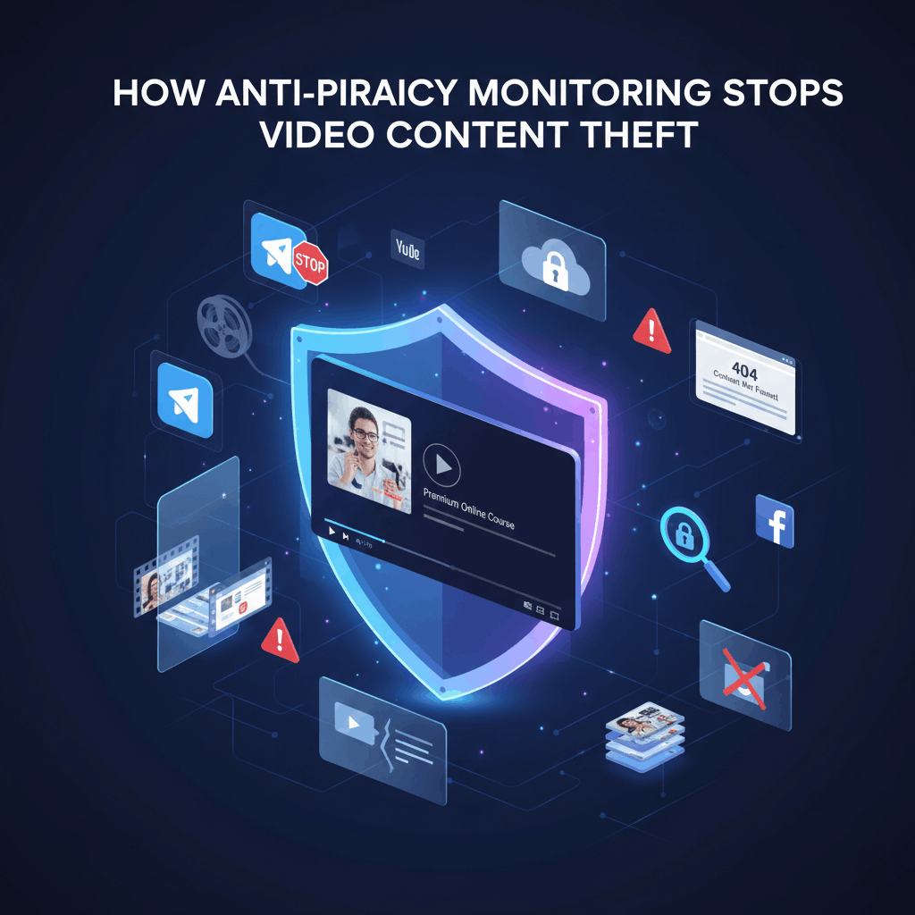 How Anti-Piracy Monitoring Stops Video Content Theft