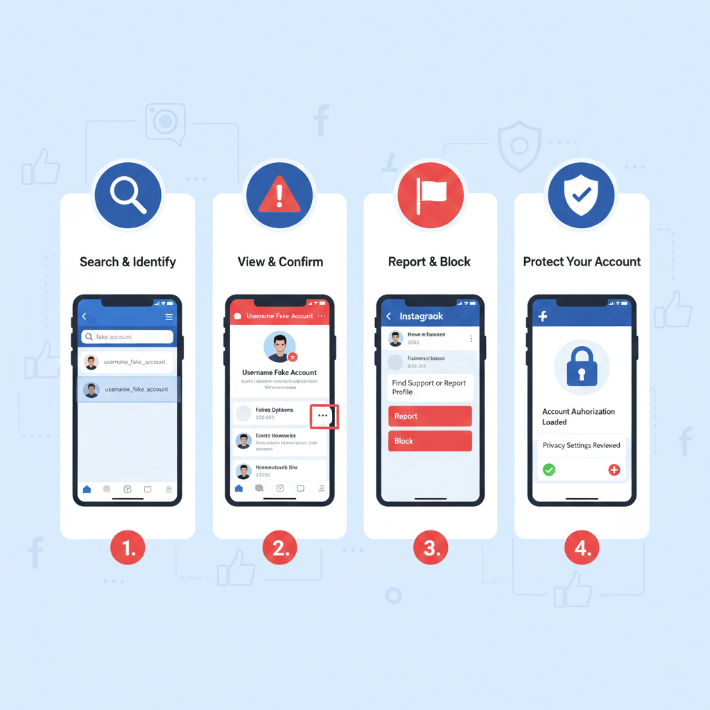 Steps to Report Fake Accounts on Instagram and Facebook