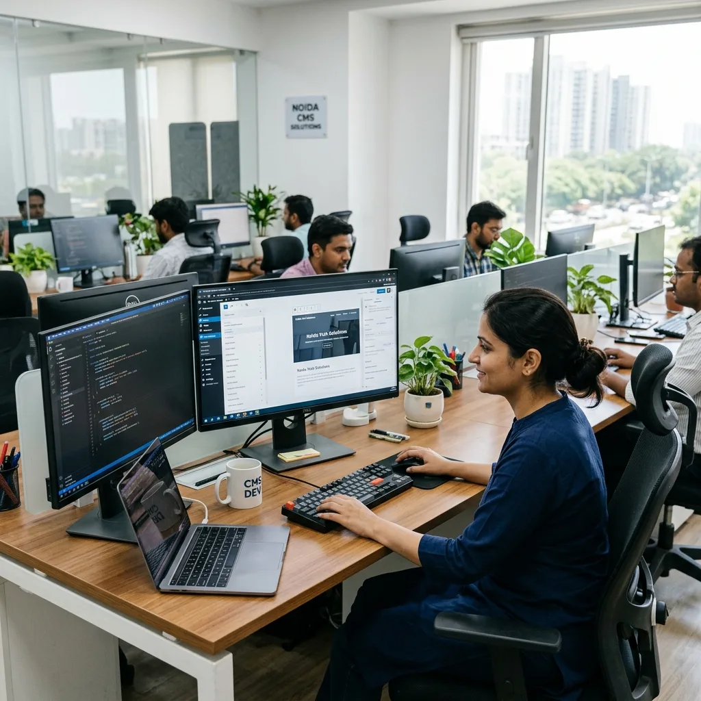 Best CMS Development Company in Noida: WordPress vs Custom CMS Guide 2026